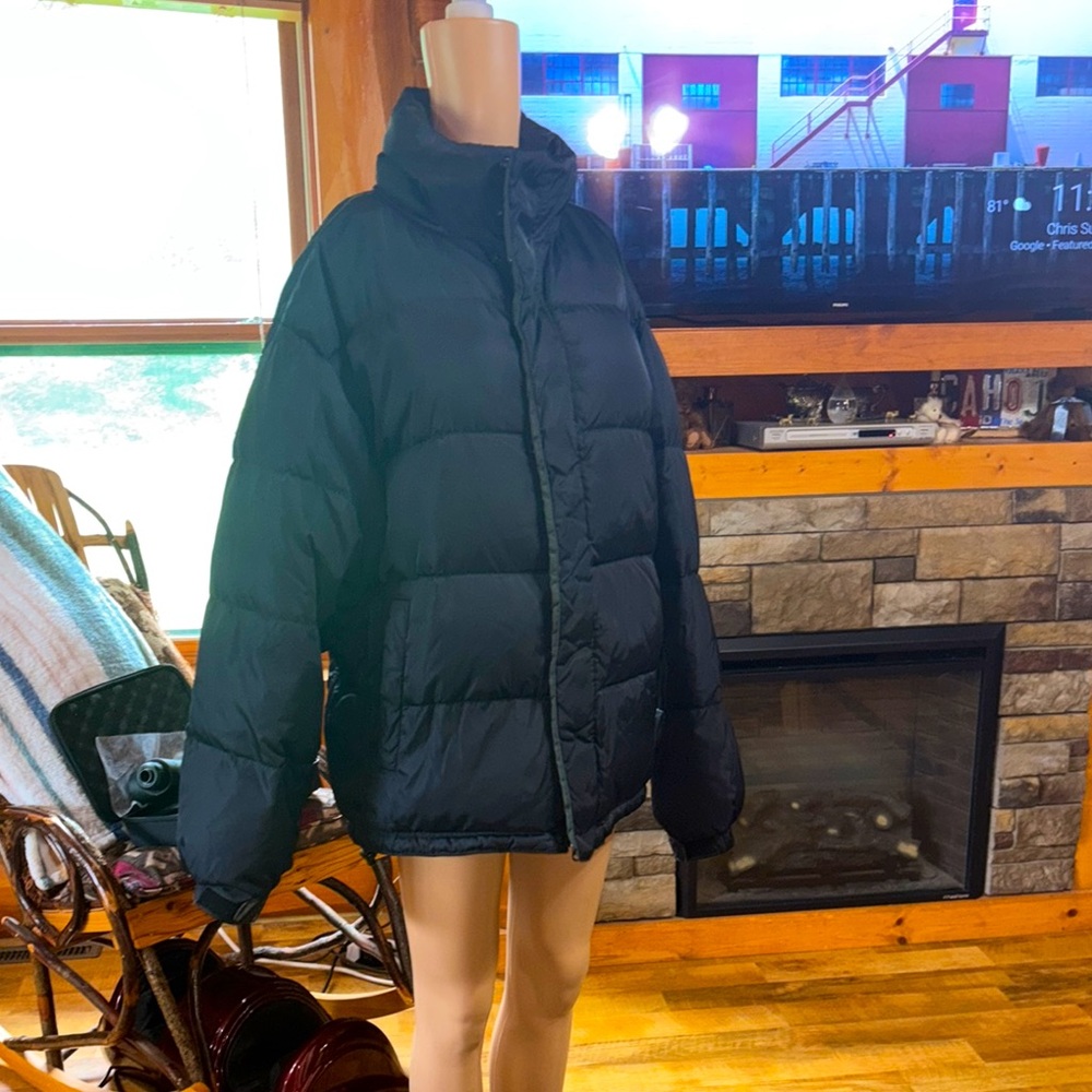 Gap Black Puffer Feather Insulated‎ Jacket